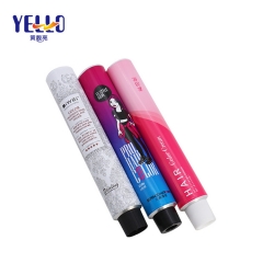 Fancy Aluminum Cosmetic Tube Packaging Customized Capacity And Color