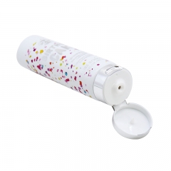 Fancy Laminated Plastic Cosmetic Tubes For Hand Cream Hot Stamping