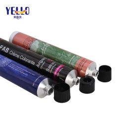 Fancy Aluminum Cosmetic Tube Packaging Customized Capacity And Color