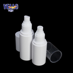 Tasteless White Empty Plastic Lotion Pump Bottle 80ml 100ml