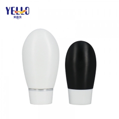 PE Plastic Empty Sunscreen Bottles 30ml 60ml With Screw Cap OEM Custom