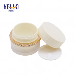 Eco Friendly Frosted Cosmetic Cream Jar PETG Plastic Material