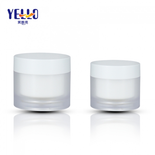 50g 100g Empty Cosmetic Cream Jar With Private Logo Custom Color