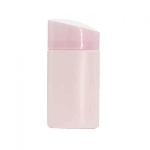 Screw Cap Plastic Cosmetic Container Custom Color With Silk Printing Logo