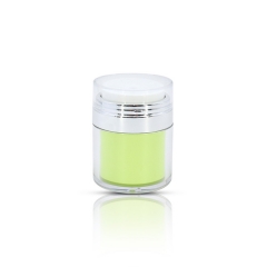 Durable Airless Cosmetic Cream Jar Acrylic Plastic For Face Cream 15g Easy To Carry