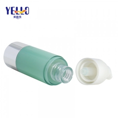 AS Material Beauty Airless Cosmetic Bottles With Pump Cap Wear Resistant