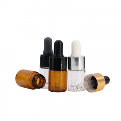 Customized Empty Mini 5ml Cosmetic Dropper Bottles Recyclable Easy Filling