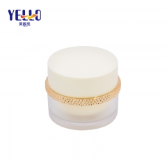 Eco Friendly Frosted Cosmetic Cream Jar PETG Plastic Material