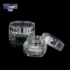 Durable Custom Cosmetic Jars , Glass Material Empty Face Cream Jars