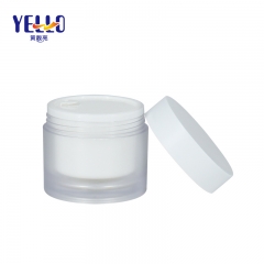 50g 100g Empty Cosmetic Cream Jar With Private Logo Custom Color