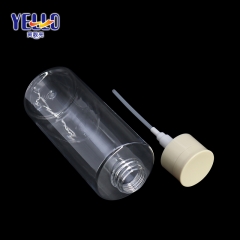 500ml Plastic Cosmetic Bottles For Makeup Remover Cylinder Shape