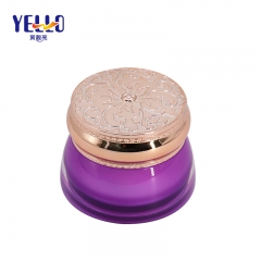 Elegant Style Acrylic Cosmetic Cream Jar Weather Resistance Customized Color