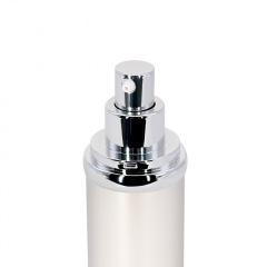 Empty Acrylic Lotion Bottle With Silver Plating Pump 30ml 40ml 50ml