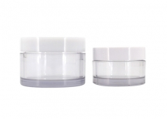 Small Cosmetic Jars With Lids For Eye Cream 10g 20g PET Plastic