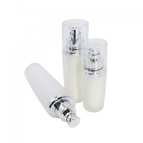 Luxury Pearl Acrylic Lotion Bottle For Cosmetic Skincare Packaging