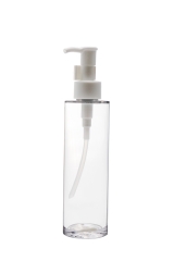 150ml Empty Plastic Pump Bottle , PET Clear Custom Lotion Bottle