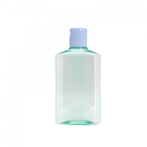 PET Fancy Lotion Bottle , Semi Transparent Plastic Cosmetic Container 250ml