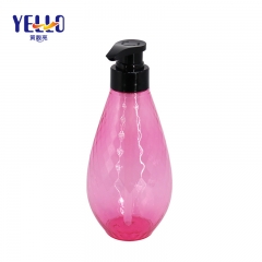 Pink Color Empty Shampoo Containers / Body Wash Bottles Weak Acid Resistant