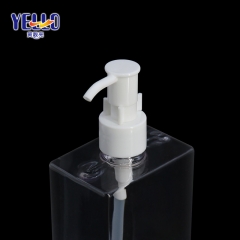 Safe Empty Shampoo Bottles , Clear Hand Wash Bottle 300ml With Pump