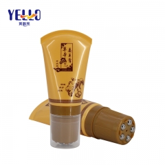 Wholesale 100g Empty Refillable Massage Cream Tube With 5 Roller Balls