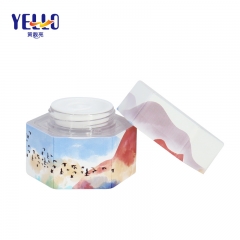 Personalized New Shaped 35g Mini Cream Jars Plastic Eye Cans for Cosmetic