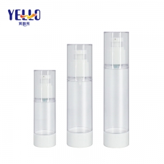 30ml 80ml 100ml Airless Cosmetic Bottles , Lotion Bottle with Airless Pump