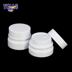 30g White Unique Jars For Creams , Empty Face Cream Jar Customized Logo