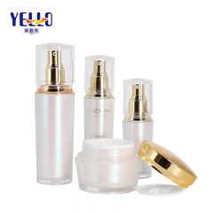 Deluxe Empty Lotion Bottles , Acrylic Cosmetic Containers For Face Lotion Serum