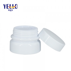 30g White Unique Jars For Creams , Empty Face Cream Jar Customized Logo