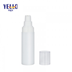 Custom White 100ml Empty Lotion Pump Bottle For Skincare Packaging
