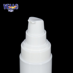 Custom White 100ml Empty Lotion Pump Bottle For Skincare Packaging