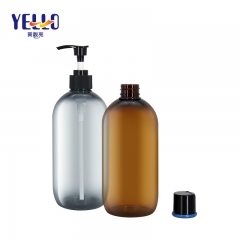 600ml 20 oz Refillable Shampoo Bottles / PET Shower Gel Pump Bottles