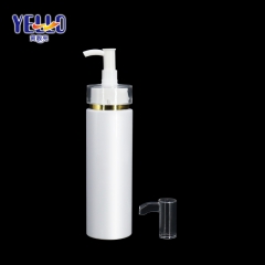 2020 New Design 250ml Luxury White Lotion Pump Bottles Packaging