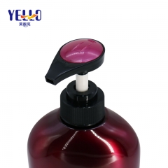 750ml Big Empty Shampoo Bottle , Color Custom Bottles with Pump Dispenser