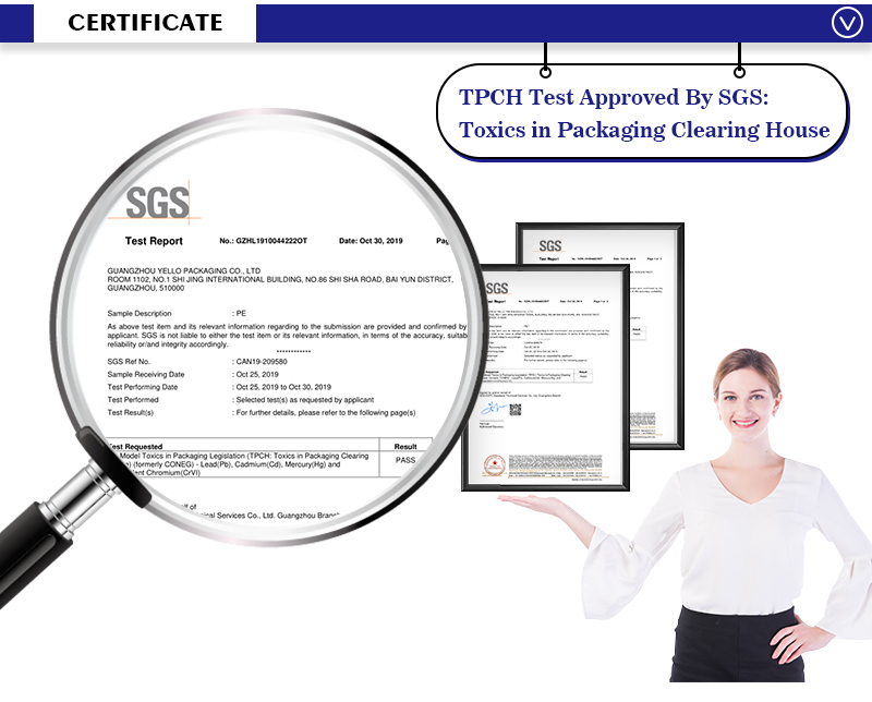 GSG TPCH test report from Yello Packaging