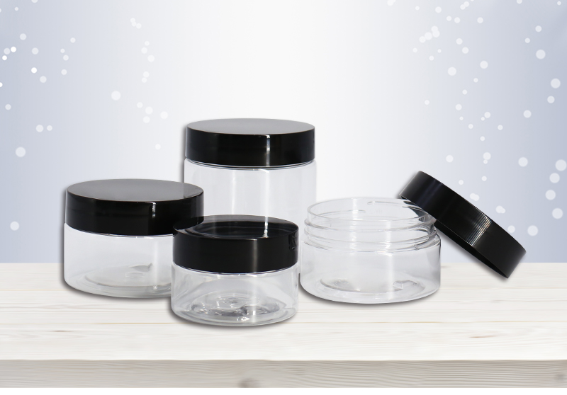 hair product cosmetic jar