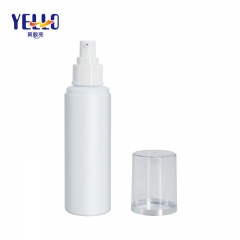 Custom Made White HDPE Empty Lotion Bottles , Lotion Bottles with Pump 180ml