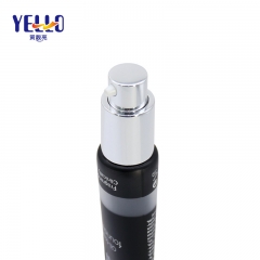 Black Pump Airless Cream Tubes / Empty PE Plastic Tubes