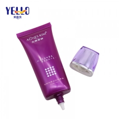 Lotion Tube Packaging For Sunscreen / Empty Cosmetic Squeeze Tube With Acrylic Cap