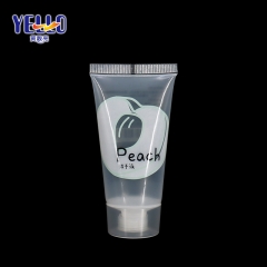 Transparent 30ml 50ml Plastic Squeeze Cosmetic Tubes For Hand Sanitzier