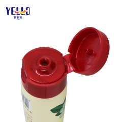 Cosmetic Squeeze Plastic Soft Tubes With Flip Top Cap