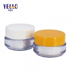 PETG Empty Skin Care Containers , Eco Friendly Cosmetic Jars Screw On Cap