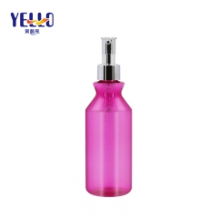 Unique 8 oz 250ml Shampoo Bottle / PET Plastic Refillable Shampoo Bottles