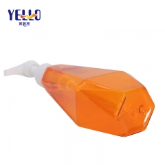 Irregular Transparent Plastic Lotion Shampoo Bottles 120ml 200ml