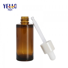 10ml 20ml 30ml Eco Friendly Serum Dropper Bottles / Empty Cosmetic Serum Bottles