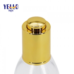 Unique Shape 40ml Empty Cosmetic Dropper Bottle With Gold Press Dropper