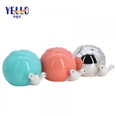 Snail Shape Plastic Face Cream Jars, Custom Made Cosmetic Packaging Jars