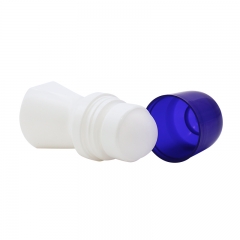 Plastic PP 30ml 50ml Empty Roll On Deodorant Containers / Cosmetic Roller Ball Bottles