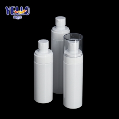 150ml Empty Cylinder Fine Mist Spray Bottles , White Facial Cosmetic Container