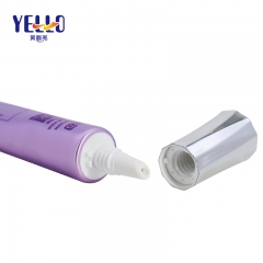 Purple 30g Cosmetic Tube With Nozzle, Eye Cream Gel Nozzle Tubes